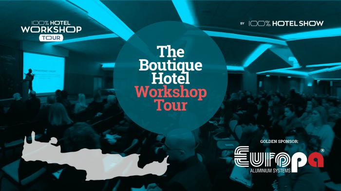 Η EUROPA Gold Sponsor του THE BOUTIQUE HOTEL WORKSHOP TOUR